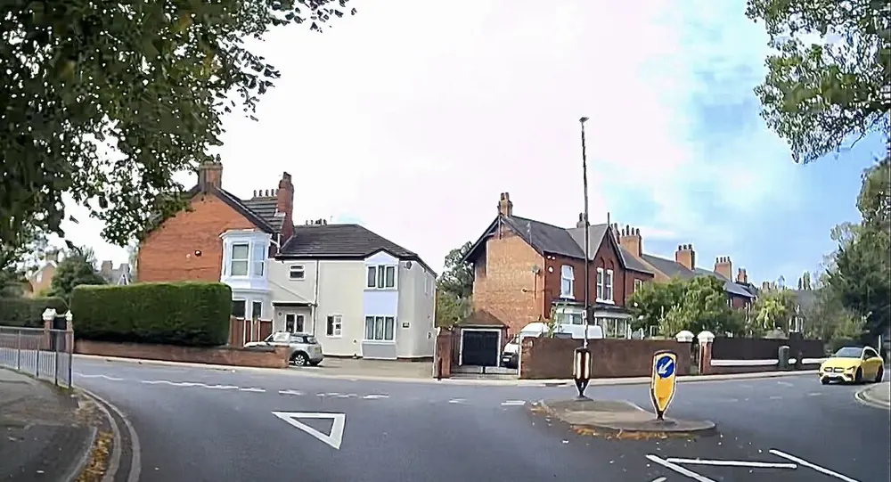 Lancaster Road at its junction with The Avenue, Linthorpe, Middlesbrough